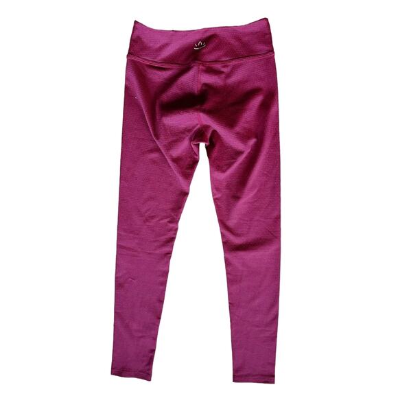 BEYOND YOGA Burgundy Leggings Full Length Gym Yoga Training Medium USA - Picture 2 of 6